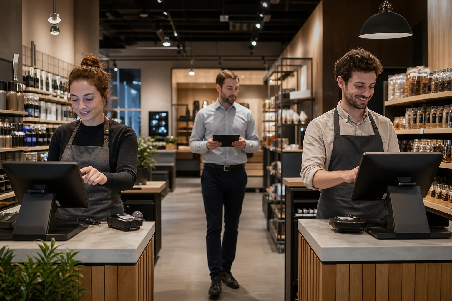 KI-generierte Produktszene von ZENTRALE 17 für Zentrale Stammdaten; fiktives System.